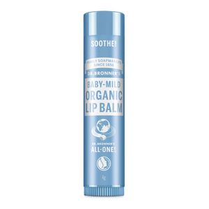 Dr. Bronner's Naked Unscented Organic Lip Balms 4g