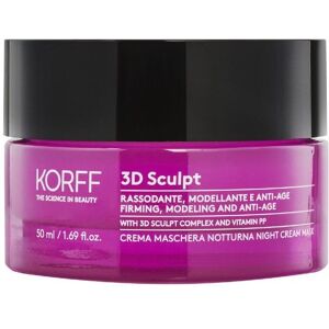 Korff 3d Sculpt Maschera Viso Notte 50ml