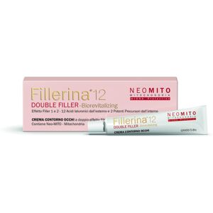 Fillerina 12 Double Filler Neo Mito Biorevitalizing Crema Contorno Occhi Grado 5 15ml