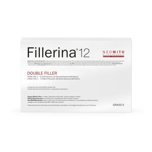Fillerina 12 Double Filler Neo Mito Base Grado 5 Gel 30ml + Emulsione 30ml 14+14 Dosi
