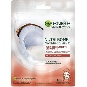 Garnier Maschera Tessuto Nutriente Illuminante Pelli Secche Spente 28g