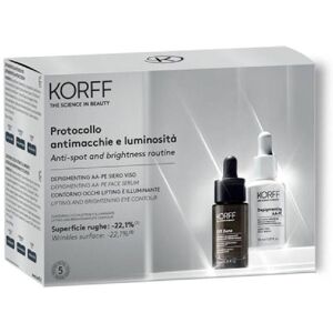 Korff Protocollo Antimacchie Luminosità Siero 30ml + Contorno Occhi 15ml