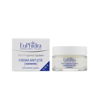 Zeta Farmaceutici Spa EuPhidra Skin-Progress System Crema Nutriente 40ml - Crema Viso Nutriente con Vitamina E, B5 e Proteine del Germe di Grano
