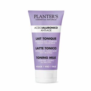 Dipros Planter's - Acido Ialuronico Anti-Age Latte Tonico 60ml, Idratazione e Tonificazione per una Pelle Giovane