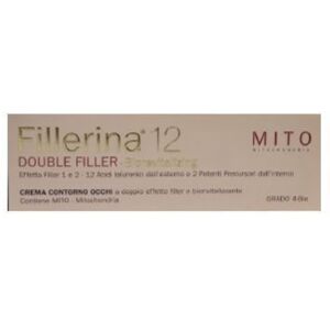 Labo International Srl Fillerina 12 Double Filler Biorevitalizing Mito Crema Contorno Occhi Grado 5 Bio 15ml