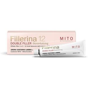 Labo International Srl Fillerina 12 Double Filler Biorevitalizing Mito Contorno labbra Grado 4 Bio 15ml