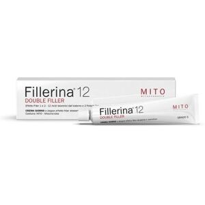 Labo International Srl Fillerina 12 Double Filler Mito Crema Notte Grado 3 50ml - Trattamento anti-età intensivo per la pelle con rughe profonde e segni di invecchiamento