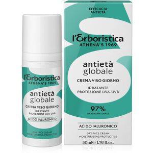 Erboristica Antietà Globale Crema Viso Giorno Idratante Protezione Uva-uvb Acido Ialuronico 50 ML