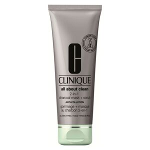Clinique All About Clean 2-in-1 Charcoal Mask + Scrub All Skin Types 100 ML
