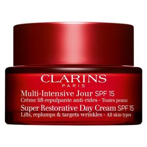 Clarins Multi-intensive Jour Spf 15 Crème Lift-repulpante Anti-rides Toutes Peaux 50 ML
