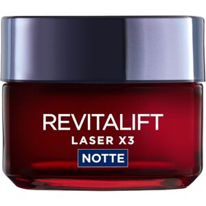 L'Oréal Revitalift Laser X3 Crema-maschera Anti-età Notte 50 ML