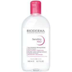 Sensibio H2O Detergente Acqua Micellare Lenitivo Pelli Sensibili Bioderma 500 ml