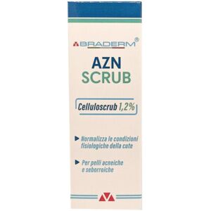 BRADERM Srl AZN SCRUB 150ML BRADERM