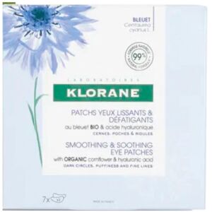 Klorane Patch Occhi Anti-Fatica al Fiordaliso 7 pezzi