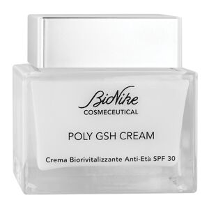 Bionike Cosmeceutical Poly GSH Cream Biorivitalizzante SPF 30 Anti-Età 50ml