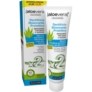 Zuccari Aloevera2 dentifricio sbiancante protettivo