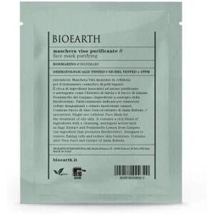 bioearth Maschere Viso Maschera Viso Purificante al Rosmarino