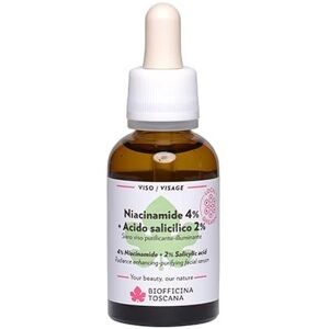 biofficina toscana Anti-Imperfezioni Siero Viso Purificante ed Illuminante Niacinamide 4% + Acido Salicilico 2%