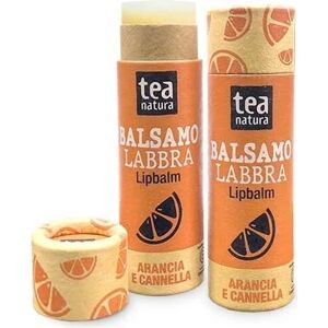 tea natura Cura delle labbra Balsamo Labbra Arancia e Cannella