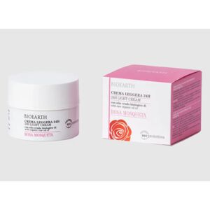 bioearth Creme viso Crema Viso Leggera alla Rosa Mosqueta