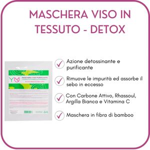 yuniwa cosmetics Maschere Viso Maschera Viso in Tessuto Detox