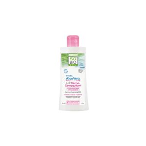 so'bio étic Detergenti viso Latte Dermo Detergente con Aloe Vera Pelle Sensibile