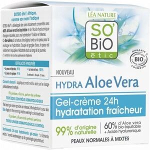 so'bio étic Creme viso Crema-Gel Idratante 24 ore