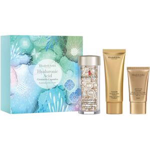 Elizabeth Arden Hyaluronic Acid Ceramide Capsule Hydra-Plumping Serum Confezione 60 Capsule Viso + 15 ML Crema Viso Giorno + 50 ML Detergente Viso