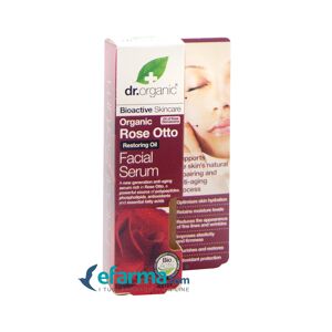Dr. Organic Rose Otto Olio Viso Idratante 50 ml