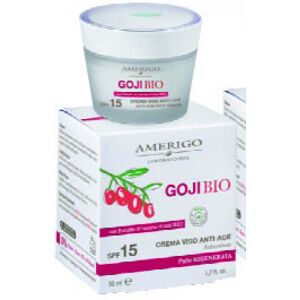 Amerigo GOJI BIO Crema Viso Anti-age SPF15 50 ml