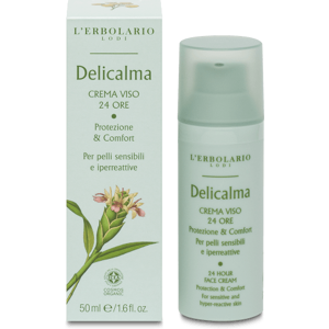 L'Erbolario Crema Viso 24 Ore Delicalma 50 ml