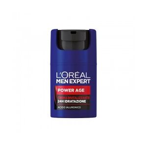 L’oreal Paris Men Expert Power Age - Crema Rivitalizzante 24H Idratazione 50 Ml