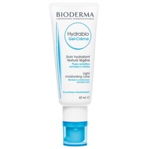 bioderma linea hydrabio gel creme trattamento idratante pelli sensibili 40 ml