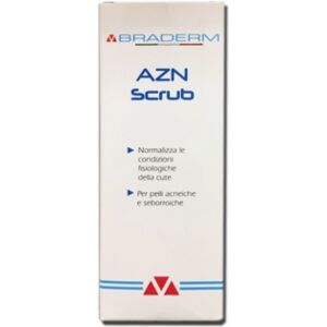 Braderm Linea Dermatologica Azn Scrub Flacone 150 ml