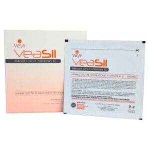 VEA Linea Pelli Sensibili Sil 8 Lamine Silicone Vitamina E Lenitive Protettive