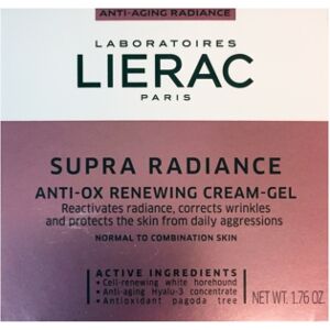 Lierac Linea Supra Radiance Gel-Crema Giorno Anti-Ox Anti-Età Rimpolpante 50 Ml