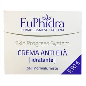 EuPhidra Linea Skin-Progress System Crema Anti-Età Idratante Pelli Miste 40 Ml