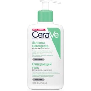 CeraVe Linea Detersione Viso Corpo Foaming Cleanser Schiuma Detergente 236 Ml