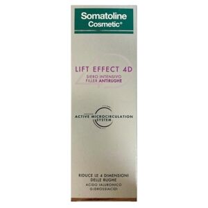 Somatoline Cosmetic Linea Lift Effect 4d Siero Intensivo Filler Viso 30 Ml