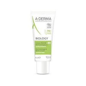 Aderma (pierre Fabre It.) A-Derma Biology Crema Ricca Idratante 40 Ml