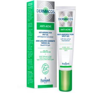 Dermacos Anti-acne gel per imperfezioni cutanee, 15 ml