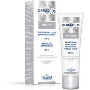 Dermacos Crema da giorno contro le macchie di pigmentazione SPF15, 50 ml