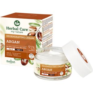 Herbal Care Crema rigenerante per il viso con olio di argan, 50 ml