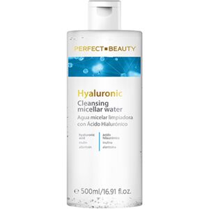 Perfect Beauty Acqua micellare detergente con acido ialuronico, 500 ml