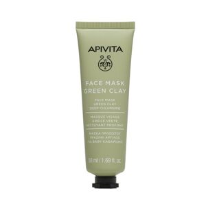 APIVITA Face Mask With Green Clay Maschera Viso Detersione Profonda 50ml