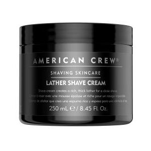 American Crew Skincare Lather Shave Cream - Crema da barba 250 ml Uomo