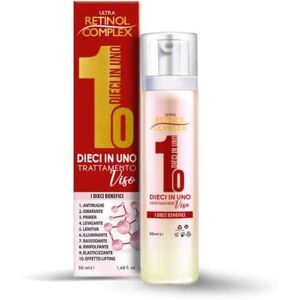 DIECI IN UNO TRATTAMENTO VISO pelle liscia ed idratata RETINOL COMPLEX 50 ML