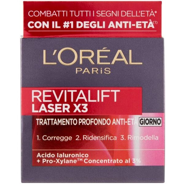 antica farmacia orlandi l'oreal revitalift laser x3 50ml.trattamento profondo a/eta