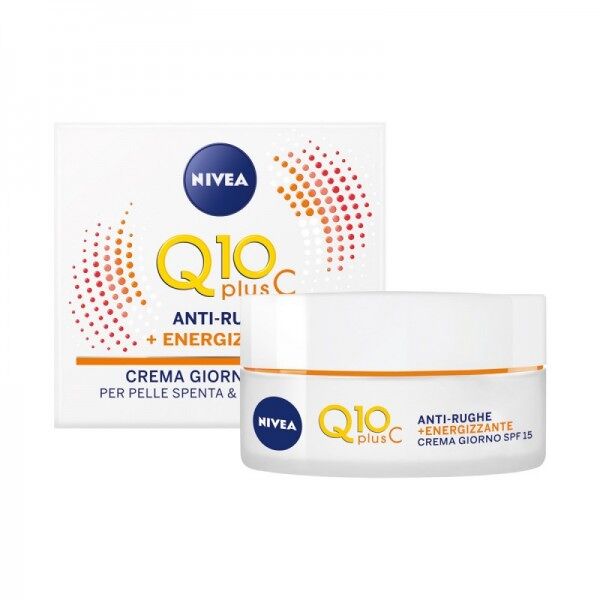 antica farmacia orlandi nivea viso q10 plus c crema giorno spf15 anti-rughe energizzante 50ml.pelli spente