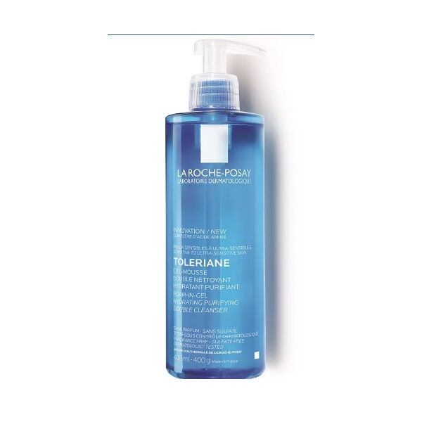 la roche posay toleriane gel detergente schiumogeno 400 ml